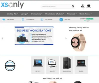 Xsonly.com(New and refurbished laptops & PCs from Dell) Screenshot