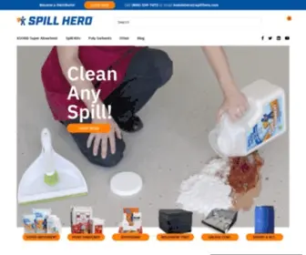 Xsorb.com(Spill Absorbents) Screenshot