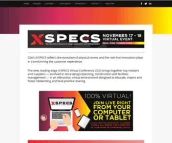 Xspecsshow.com(X/SPECS 2021) Screenshot