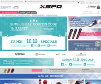 Xspo.de(Hochwertige Ski und Ski) Screenshot