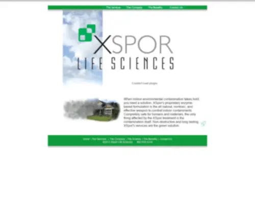 Xsporlifesciences.com(XSpor Life Sciences) Screenshot