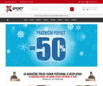 Xsport.ba(Sportska oprema) Screenshot