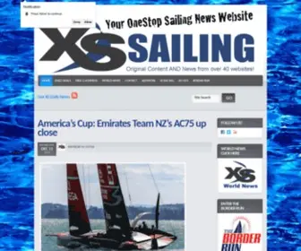Xssailing.com(XS Sailing) Screenshot
