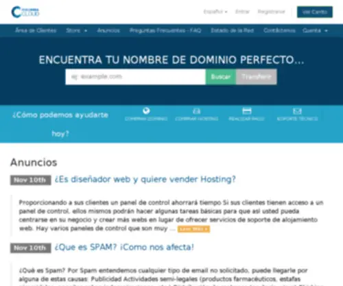 XSshosting.com(XSHost Colombia) Screenshot