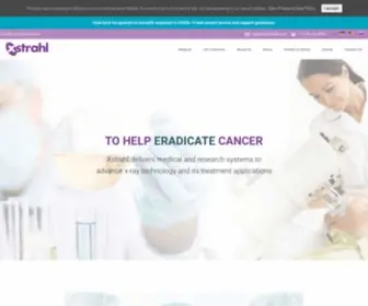 XStrahl.com(Xstrahl Medical & Life Sciences) Screenshot