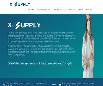 X.supply(Complaint, Transparent and Ethical deals ONLY at X) Screenshot