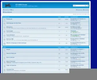 XT1200Z-Forum.de(Übersicht) Screenshot
