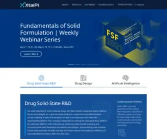 Xtalpi.com(晶泰科技（XtalPi）是一家以计算驱动创新的药物研发科技公司) Screenshot