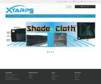 Xtarps.com(Truck tarps) Screenshot