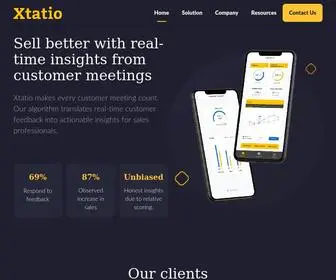 Xtatio.com(Sell better with real) Screenshot