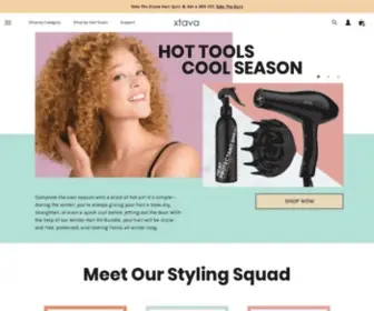 Xtava.com(Healthier Hair) Screenshot
