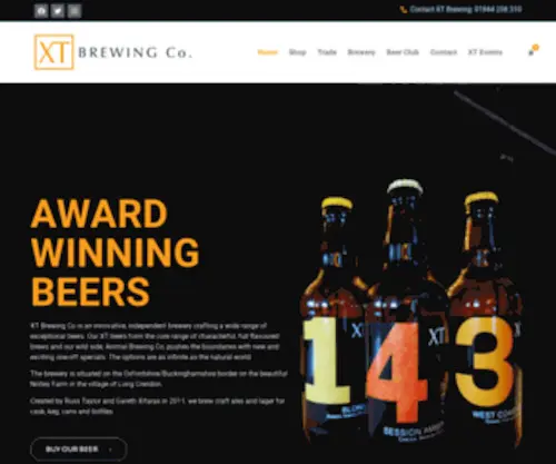 XTbrewing.com(XT Brewing Co) Screenshot