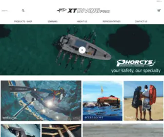 Xtdiving.com(CMAS) Screenshot