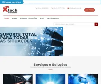 Xtech.com.br(Soluções em Redes Físicas e Wireless) Screenshot