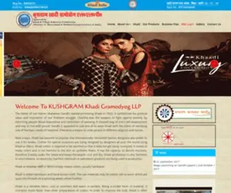 Xtechpropatna.in(KUSHGRAM Khadi Gramodyog LLP) Screenshot