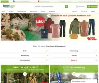 Xtend-Adventure.com(Camping, Trekking & Outdoor Ausrüstung kaufen) Screenshot