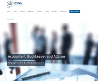 Xtendaccounting.com.au(Accountant Geelong) Screenshot