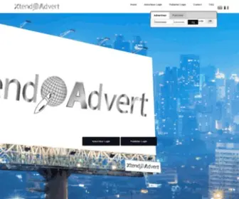 Xtendadvert.com(XtendAdvert Media) Screenshot