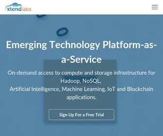 Xtendlabs.com(XtendLabs : Home) Screenshot