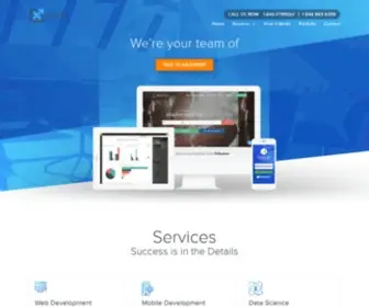 Xtendly.com(Mobile Applications Solutions and Technology Partner) Screenshot