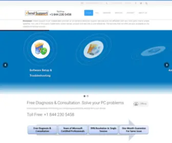 Xtendsupport.com(Xtend Support) Screenshot
