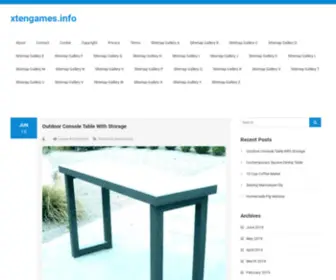 Xtengames.info(Xten Games) Screenshot