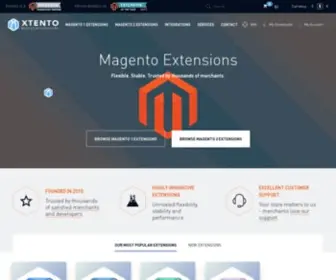 Xtento.com(Magento Extensions and Modules for Magento 1 & 2) Screenshot
