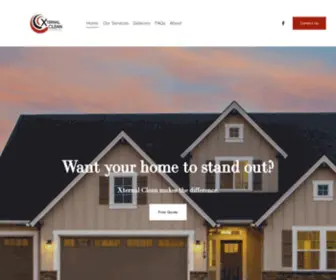 Xternalcleanpowerwashing.com(XTERNAL CLEAN Powerwashing) Screenshot