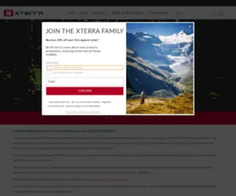 Xterraeurope.com(XTERRA Europe) Screenshot