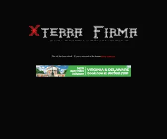 Xterrafirma.com(Xterra Firma) Screenshot