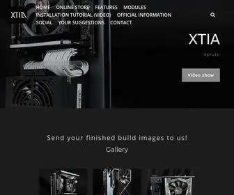 Xtia.com.cn(XTIA DESIGN) Screenshot