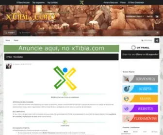 Xtibia.com(Portal xTibia) Screenshot