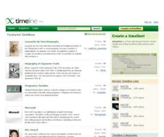 Xtimeline.com(Xtimeline) Screenshot