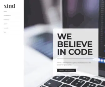 XTND.io(We're a development agency) Screenshot