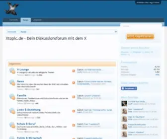 Xtopic.de(Dein Diskussionsforum mit dem X) Screenshot