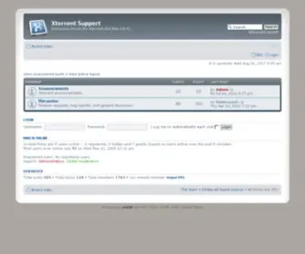 Xtorrentsupport.com(Xtorrent Support) Screenshot