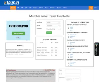 Xtour.in(Mumbai Timetable 2019) Screenshot