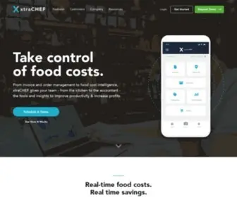 Xtrachef.com(Automated Restaurant Management Software) Screenshot