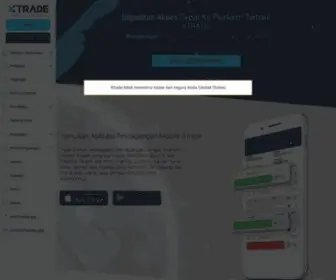 Xtrade.id(Perdagangan CFD Web & Mobile Online) Screenshot