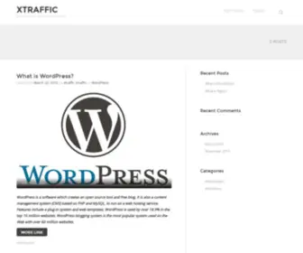 Xtraffic.xyz(Develop and optimize websites) Screenshot