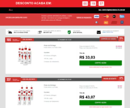 Xtragel.com.br(Xtragel) Screenshot