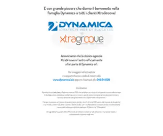 Xtragroove.com(Xtrgroove entra a far parte di Dynamica) Screenshot
