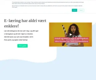 Xtramile.no(Enkelt å lag egne kurs) Screenshot