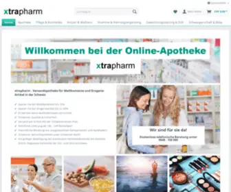 Xtrapharm.ch(Gesamtsortiment) Screenshot
