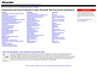 Xtras.net(The .Net Components) Screenshot