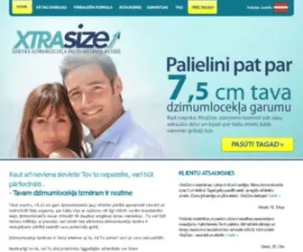 Xtrasize.lv(This domain may be for sale) Screenshot