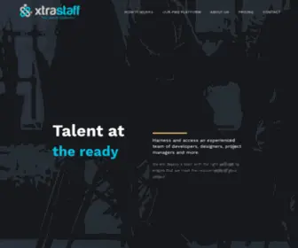 Xtrastaff.com(Our team) Screenshot