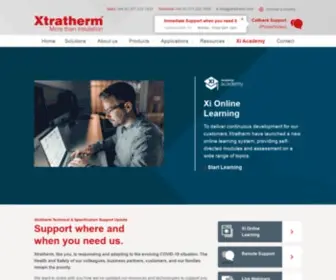 Xtratherm.com(More Than Insulation) Screenshot