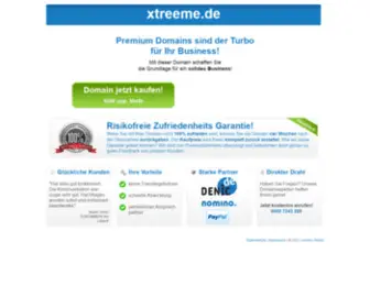 Xtreeme.de(Jetzt kaufen) Screenshot