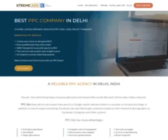 Xtremeads.in(PPC Company in Delhi) Screenshot